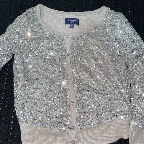 American Eagle Outfitters Sweaters - American Eagle Outfitters Button up Sequins cardigan